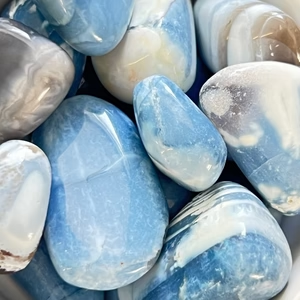 Opal Prayer Beads with Silver Tassel (8mm)