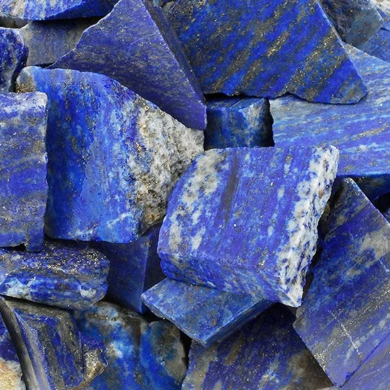 Lapis Lazuli Prayer Beads with Silver Tassel (8mm)